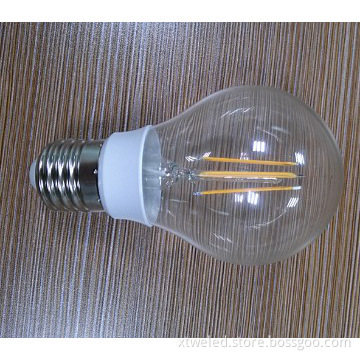 A60 led filament bulb led bulb light